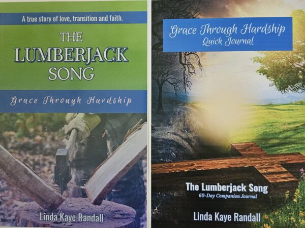Book covers for 'The Lumberjack Song' by Linda Kaye Randall.