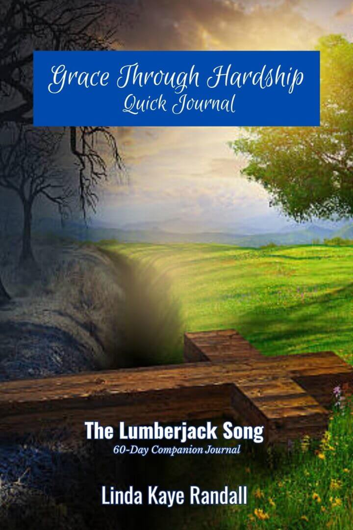 Book cover showing a dark cave and bright green field under a cloudy sky.